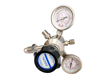 Double Stage Gas Pressure Regulator
